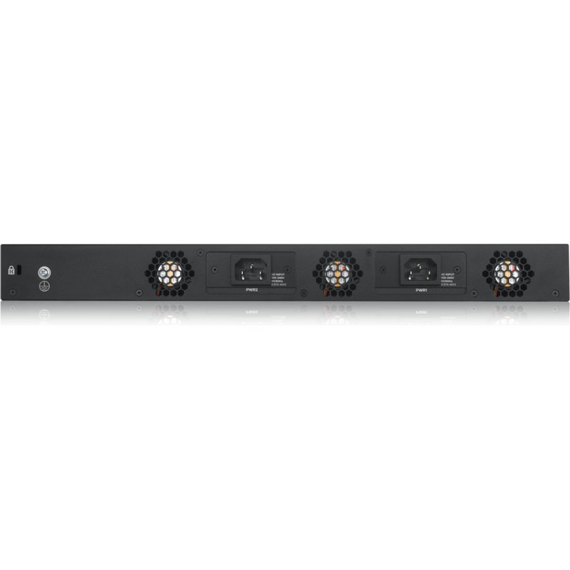 Zyxel XS3800-28 Géré L2+ 10G Ethernet (100/1000/10000) Noir