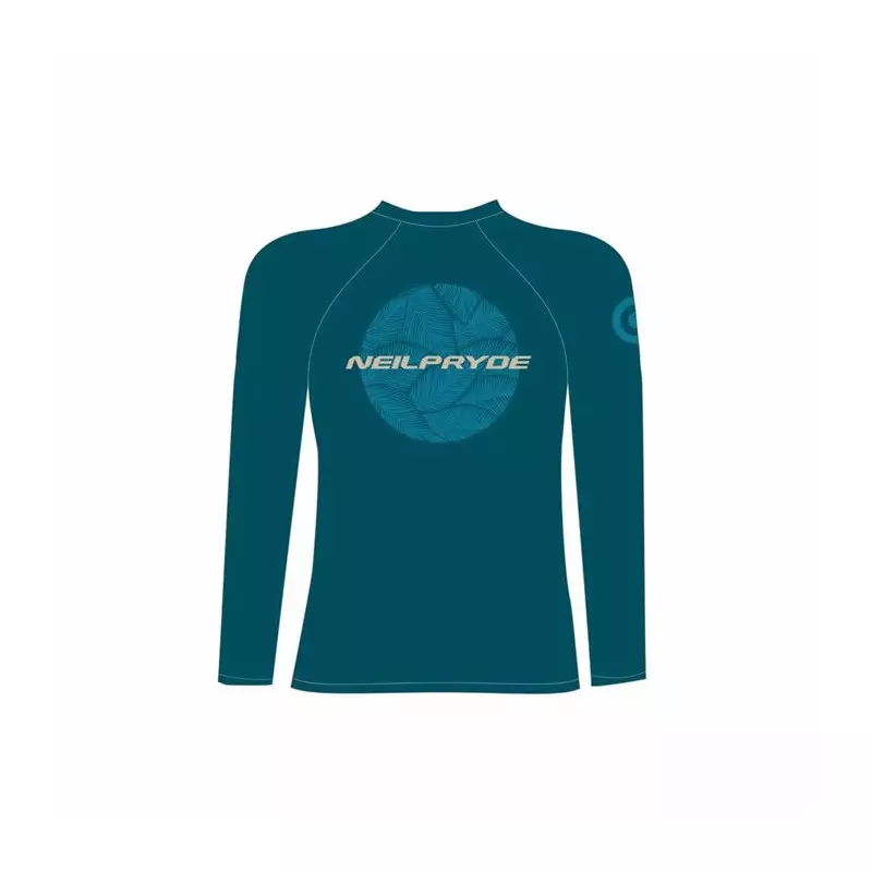 Lycra femme NEILPRYDE Spark L/S Peacock