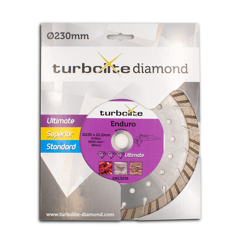 Turbolite Ultimate Enduro diamantschijf universeel 230x22,2mm