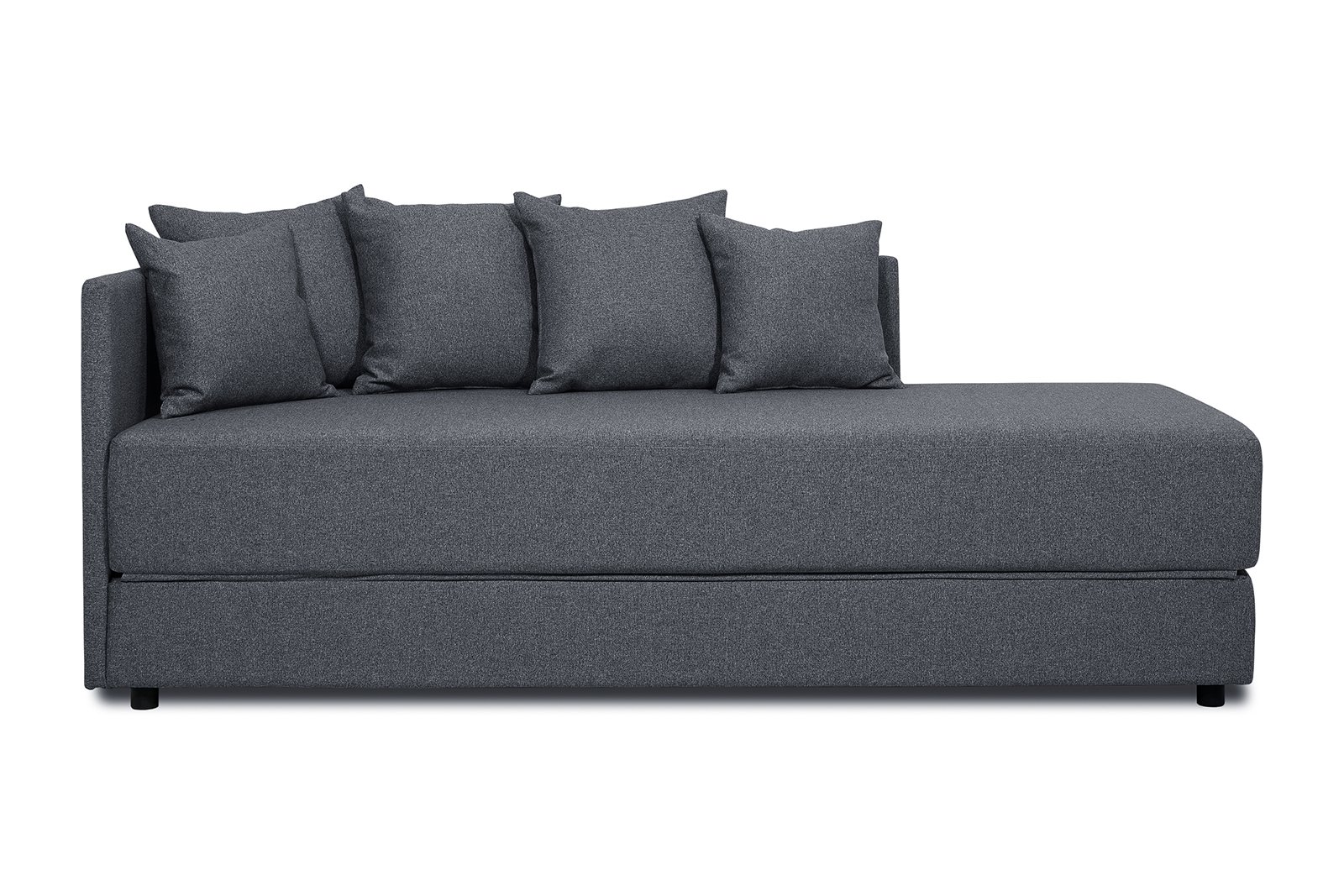 Tina sovesofa I tekstil Soild 7 antrasitt