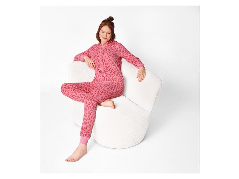 Dames pluche jumpsuit