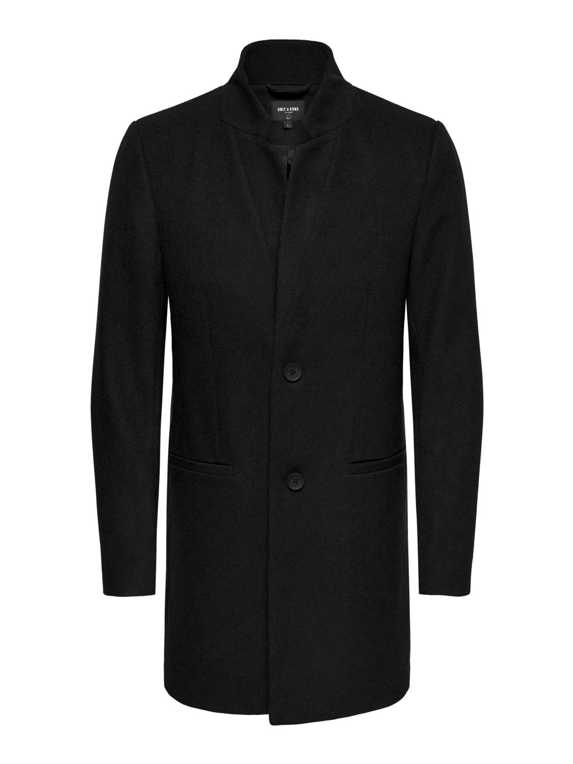ONSMALIK Trenchcoat Black