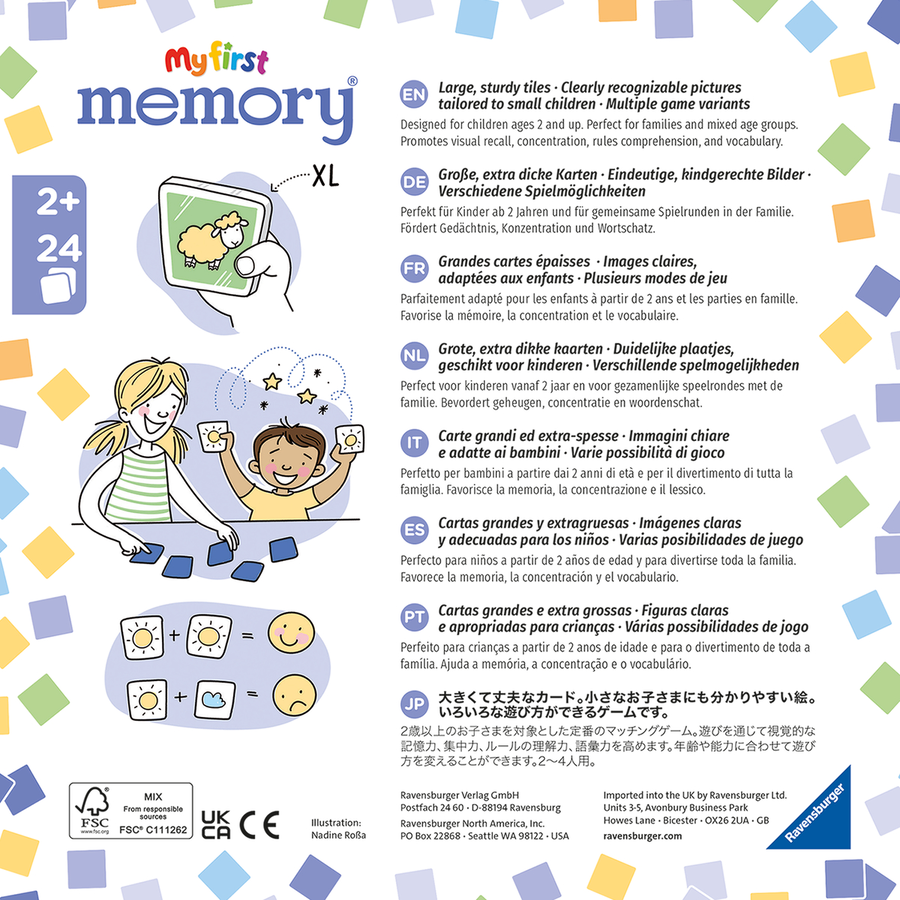 Ravensburger My first memory® Meine Lieblingssachen