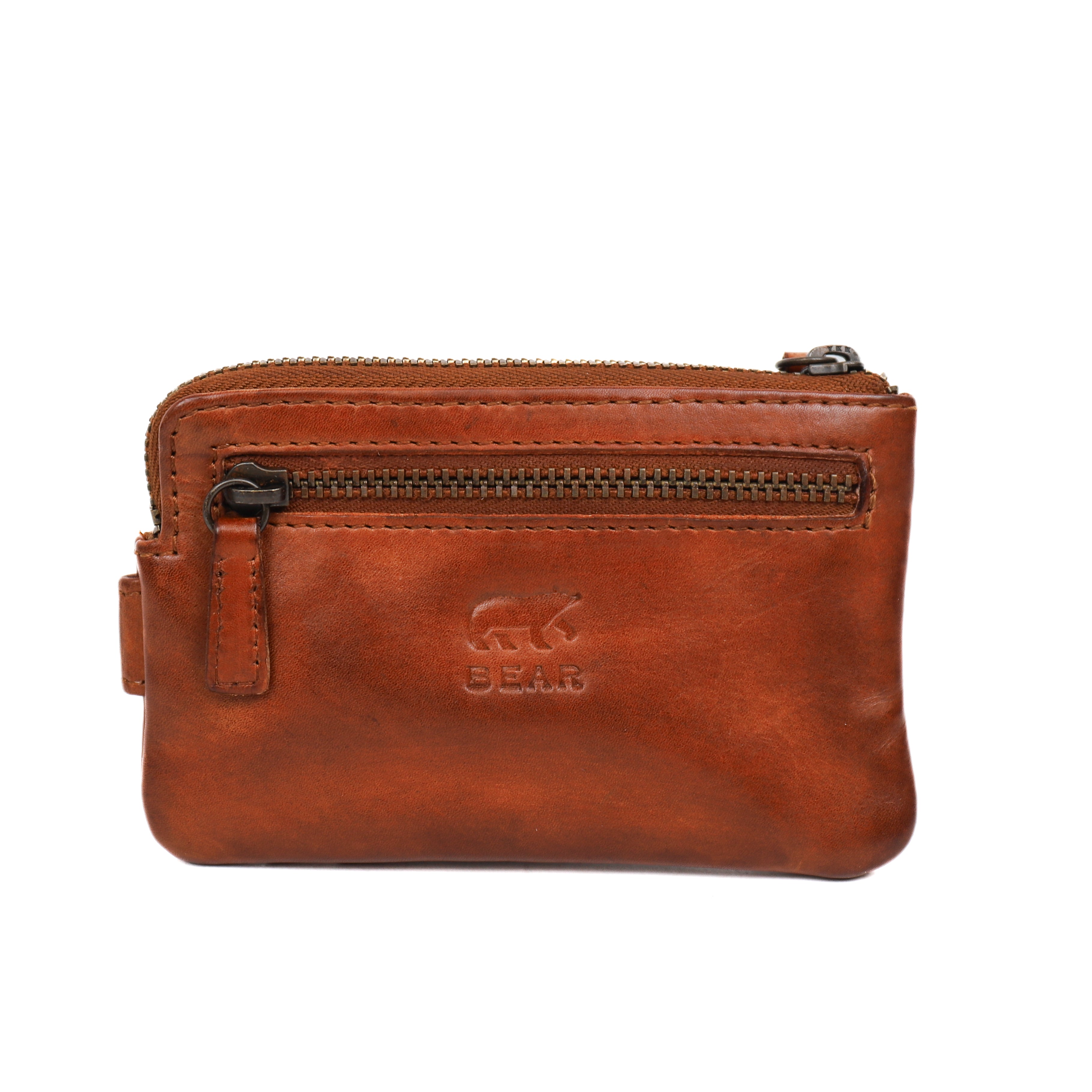 Portemonneetje 'Jael' cognac Cognac