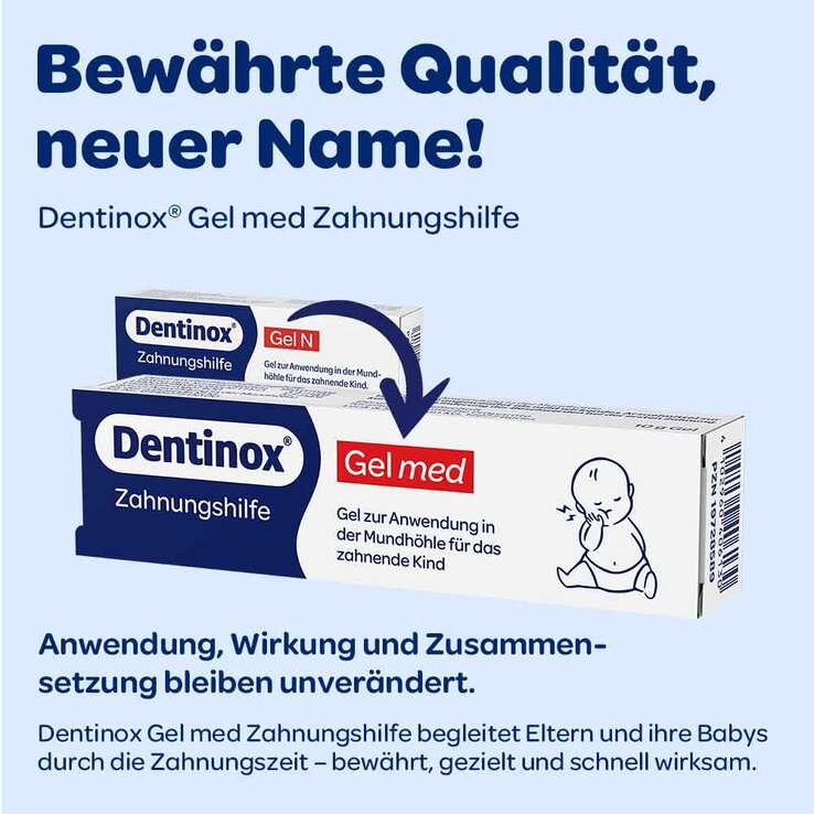 Dentinox Gel med Zahnungshilfe, 10 g