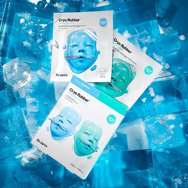 Máscara facial Dr. Jart+ Cryo Rubber™ com ácido hialurônico