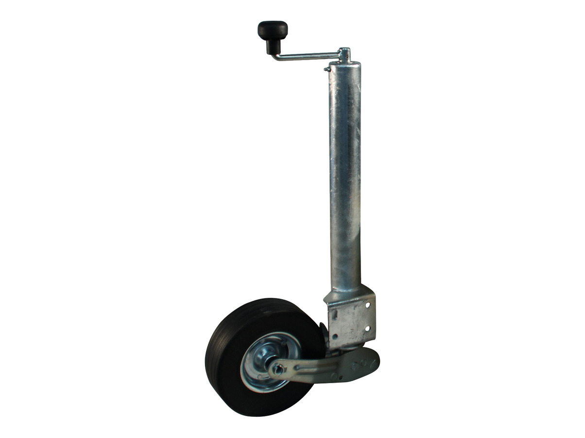 Winterhoff 60 mm automatisch opklapbaar neuswiel met stalen velg