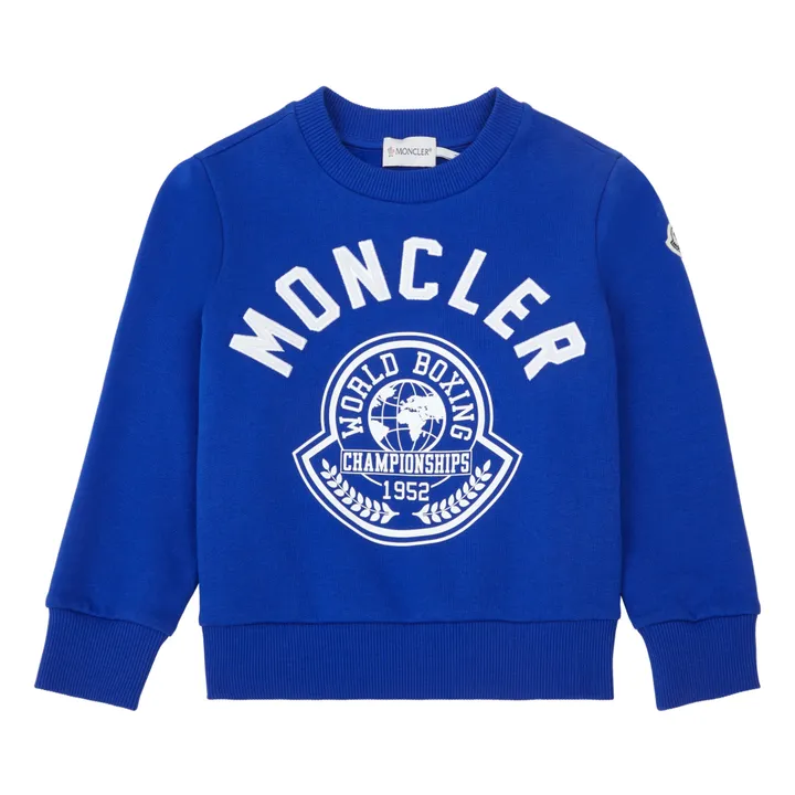 Moncler Sweat World Bowing | Bleu roi