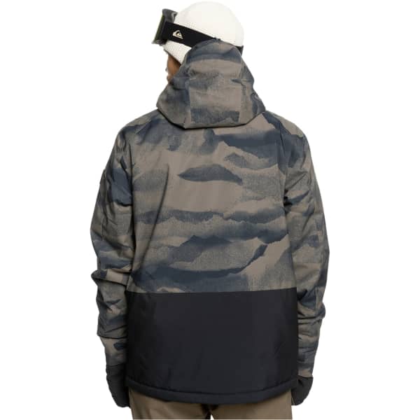 Veste de ski QUIKSILVER MISSION PRINTED BLOCK JK MOUNTAIN SPRAY CANTEEN