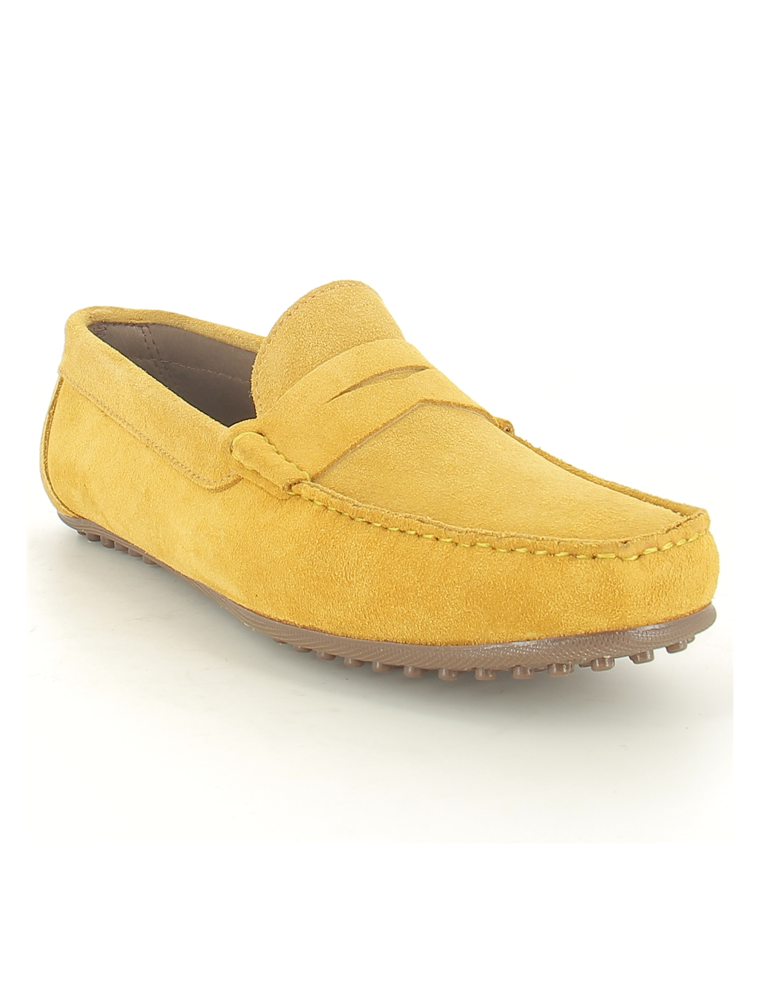 hylton mocassin homme 80743-04 daim jaune