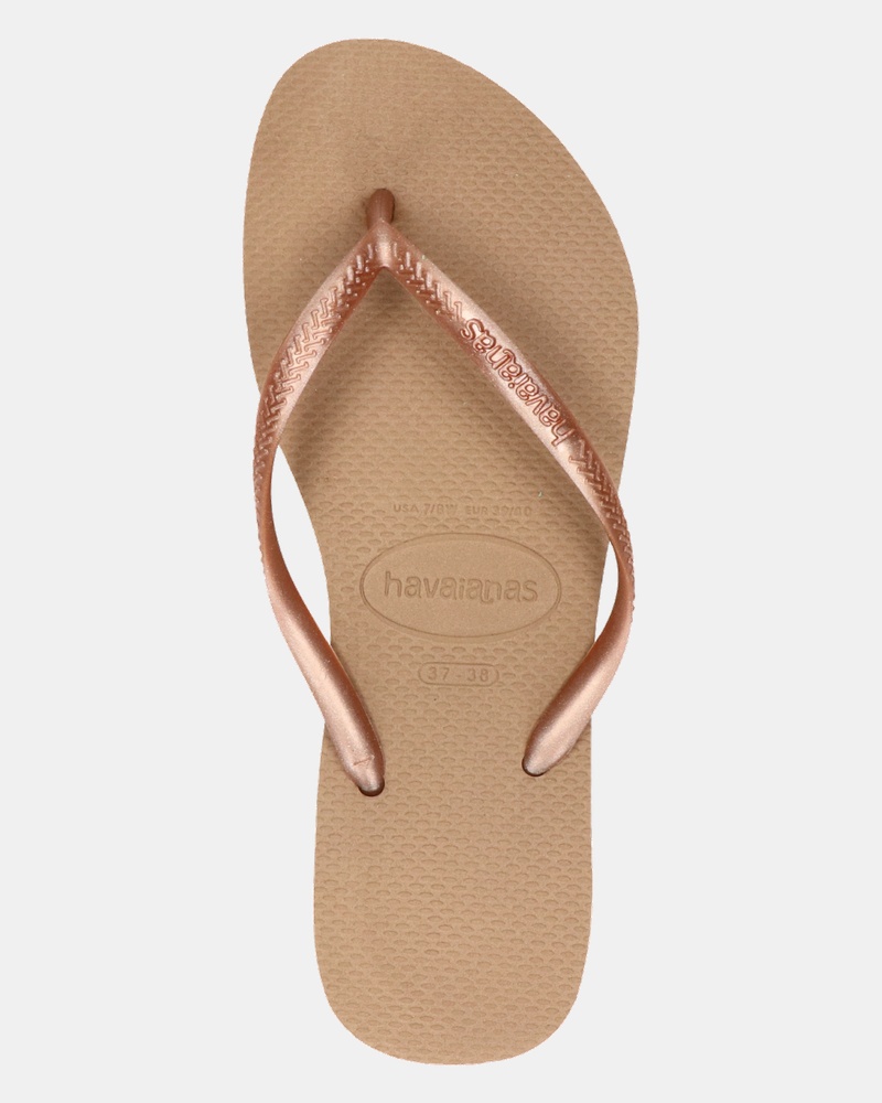 Havaianas Slim Slippers  - rose goud