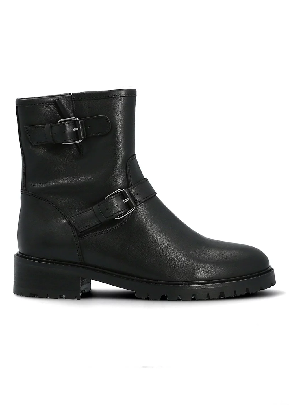 BOOTS SAMSON CUIR NOIR