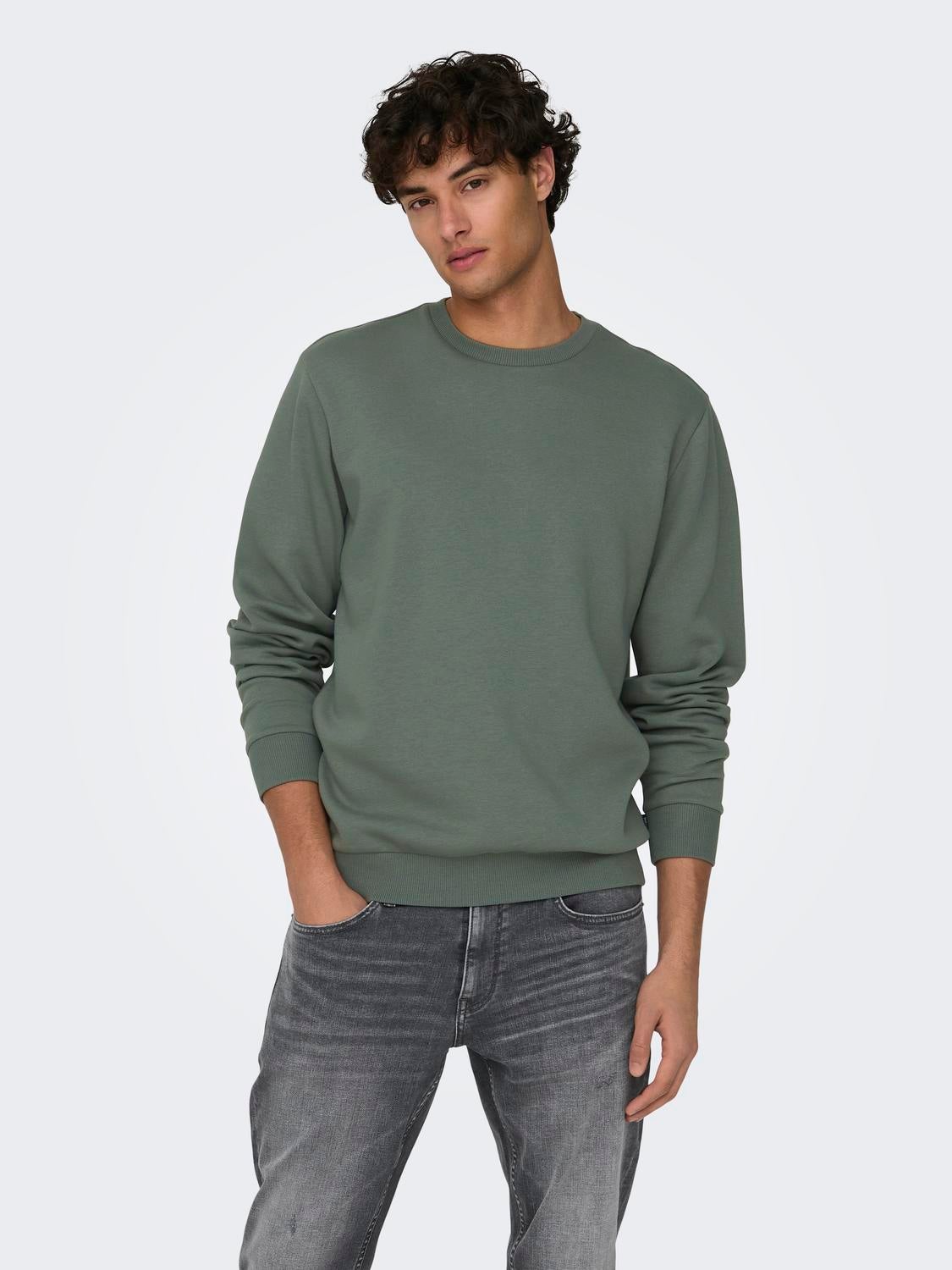 ONSCERES Sweatshirt Castor Gray