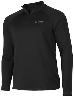 BengerRUNNING HALF ZIP - schwarz