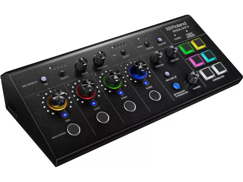 Roland Bildmischer BRIDGE CAST X Dual Bus Streaming-Mixer und Video Interface