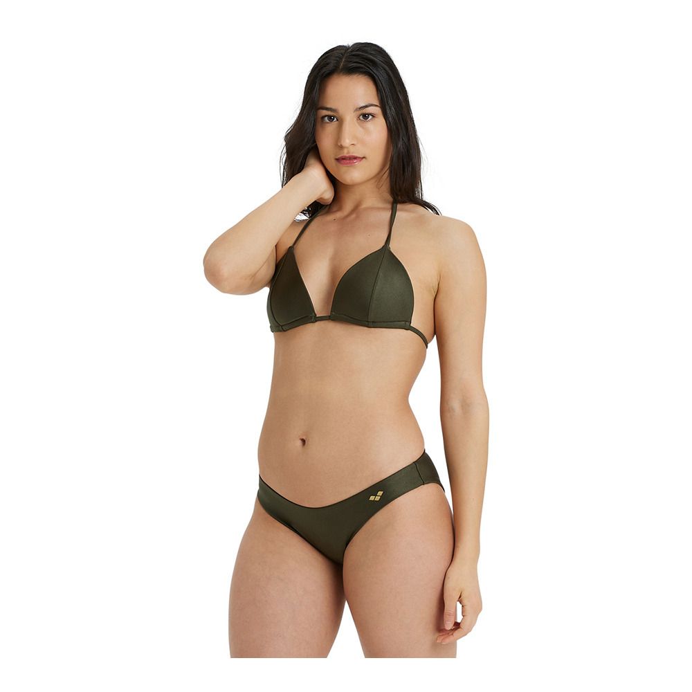Arena SOLID - Maillot de bain 2 pièces Femme dark olive