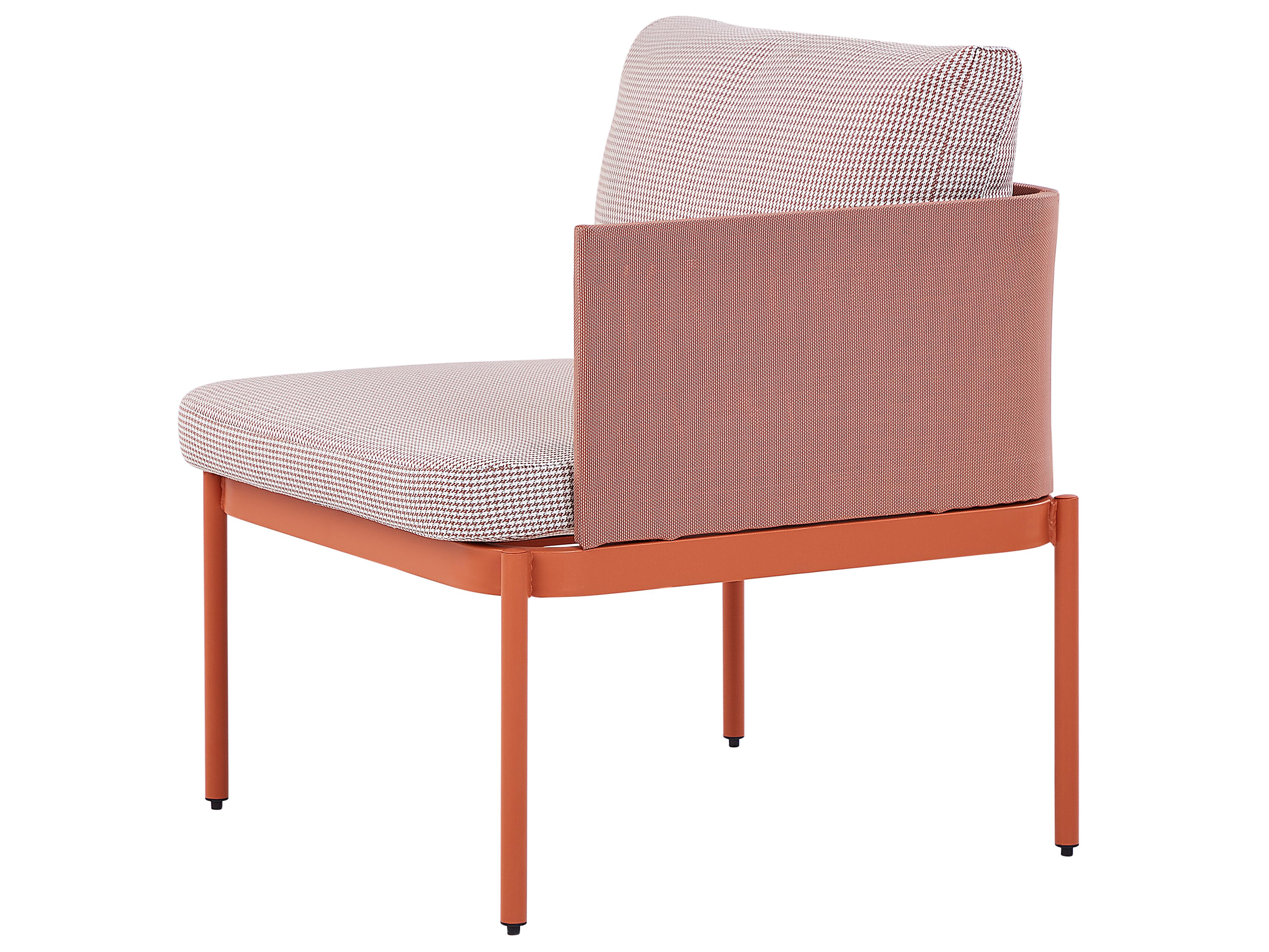 Loungeset met tafel 2-zits TERRACINA Metaal Oranje