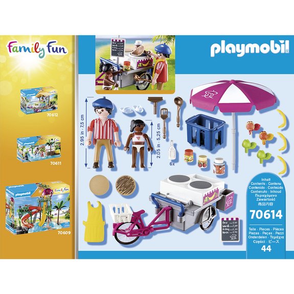 Stand de crêpes Playmobil Family Fun 70614