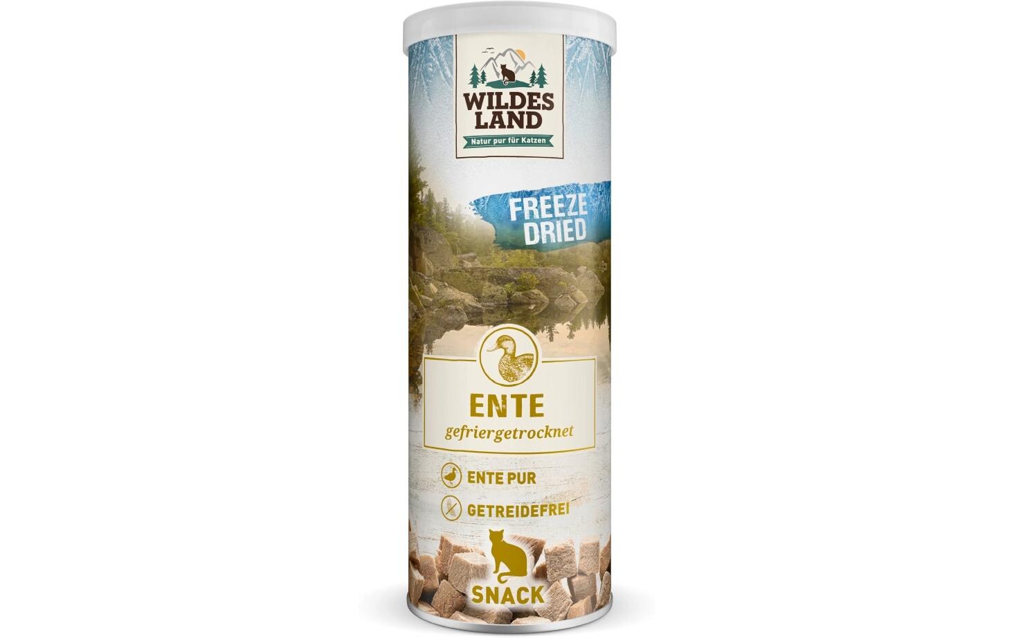 Katzen-Snack Ente Freeze Dried 26 gZwischendurch eine Belohnung für die Katze