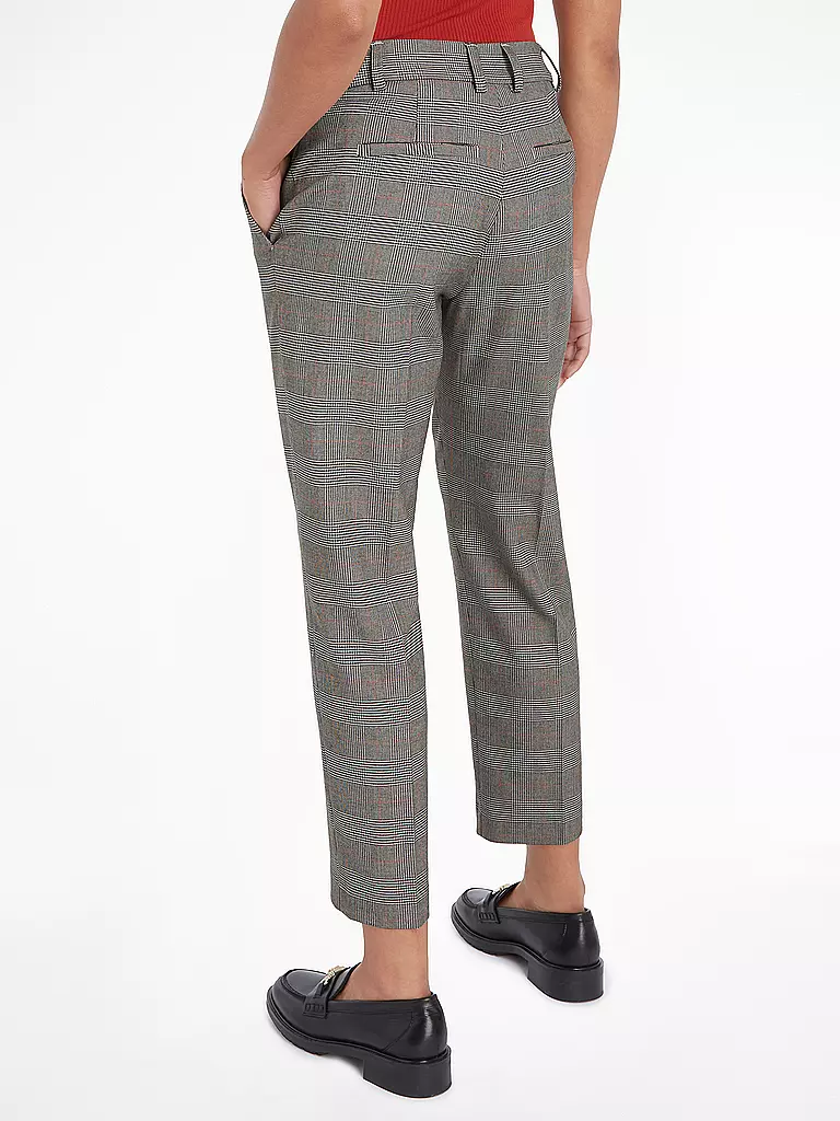 TOMMY HILFIGER Businesshose Slim Fit 7/8  grau