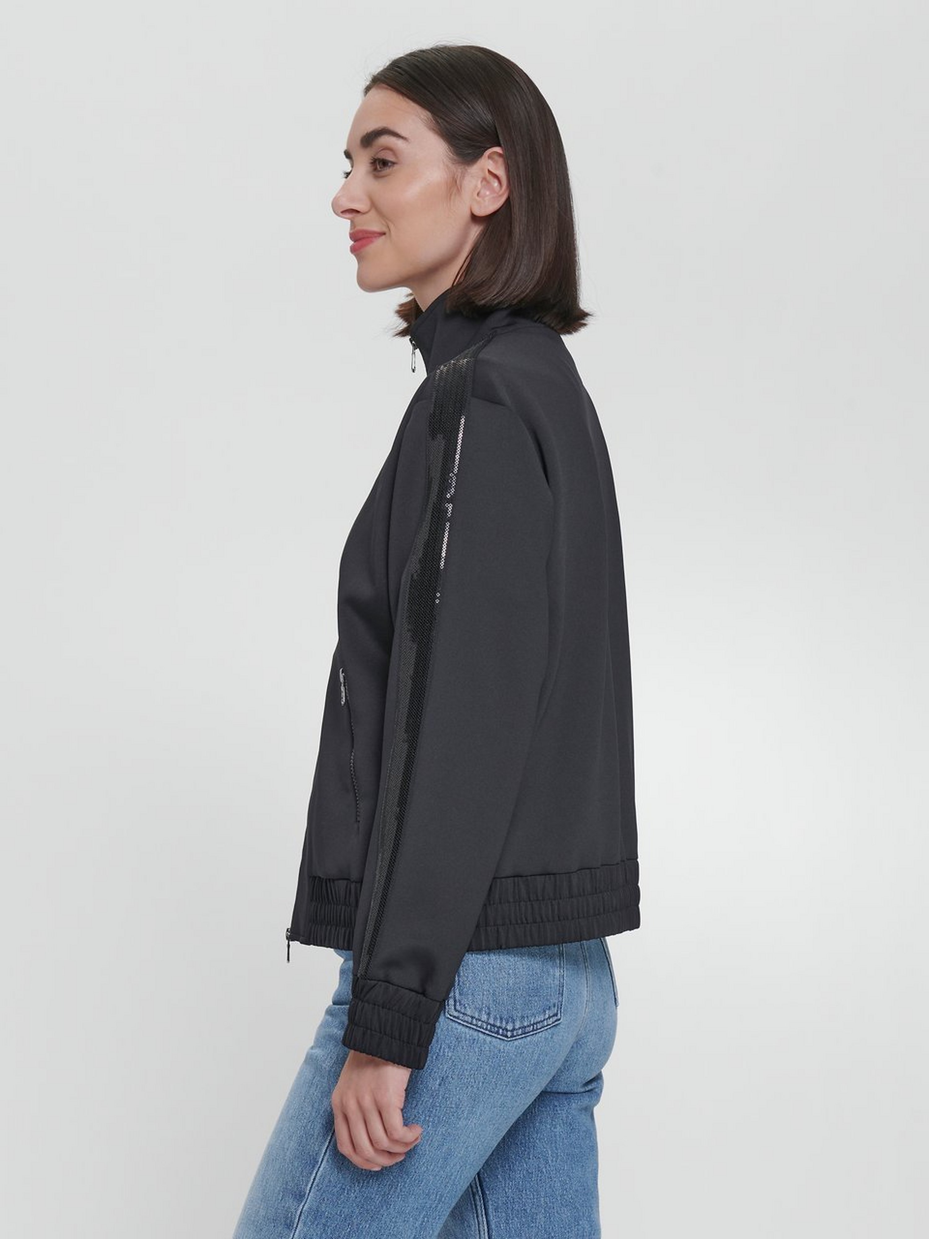 Jersey-Blouson