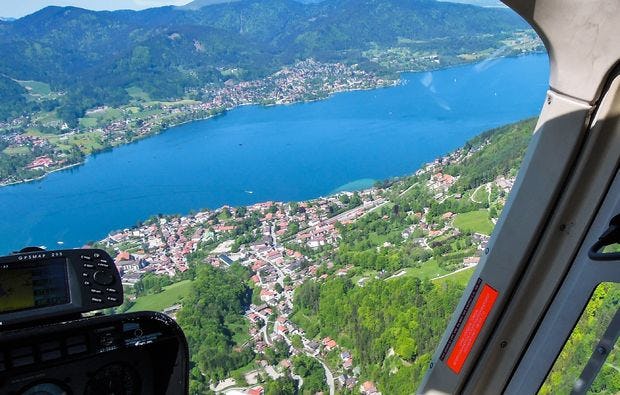 Hubschrauber-Rundflug ab Konstanz als Geschenk