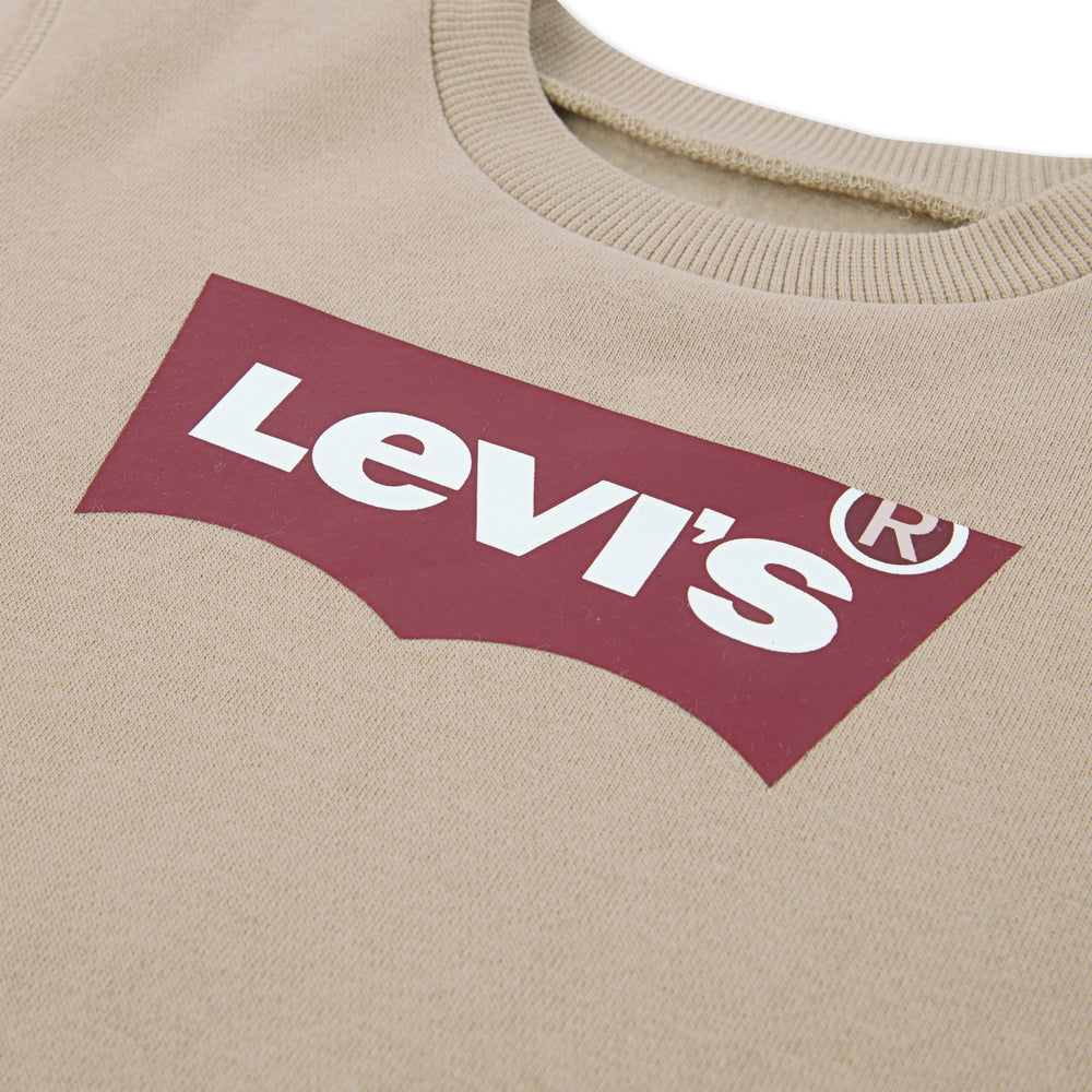 Køb Levi's White Pepper Batwing Crewneck Sweatshirt