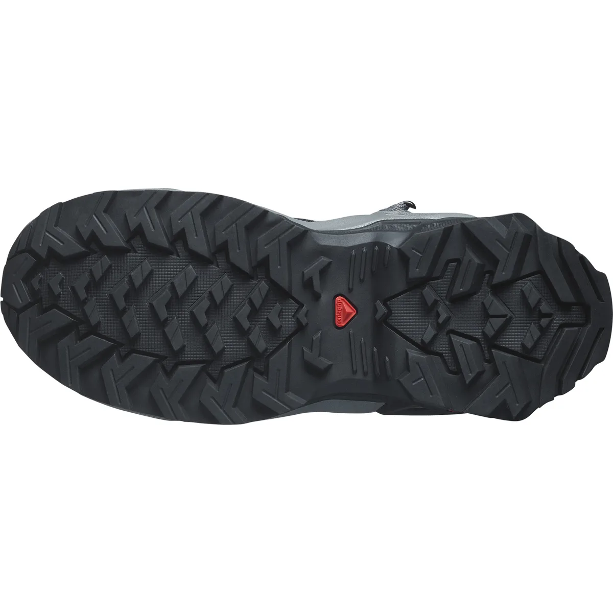 Salomon X Raise Mid Gore-Tex Black / Quiet Shade / Dragon Fire