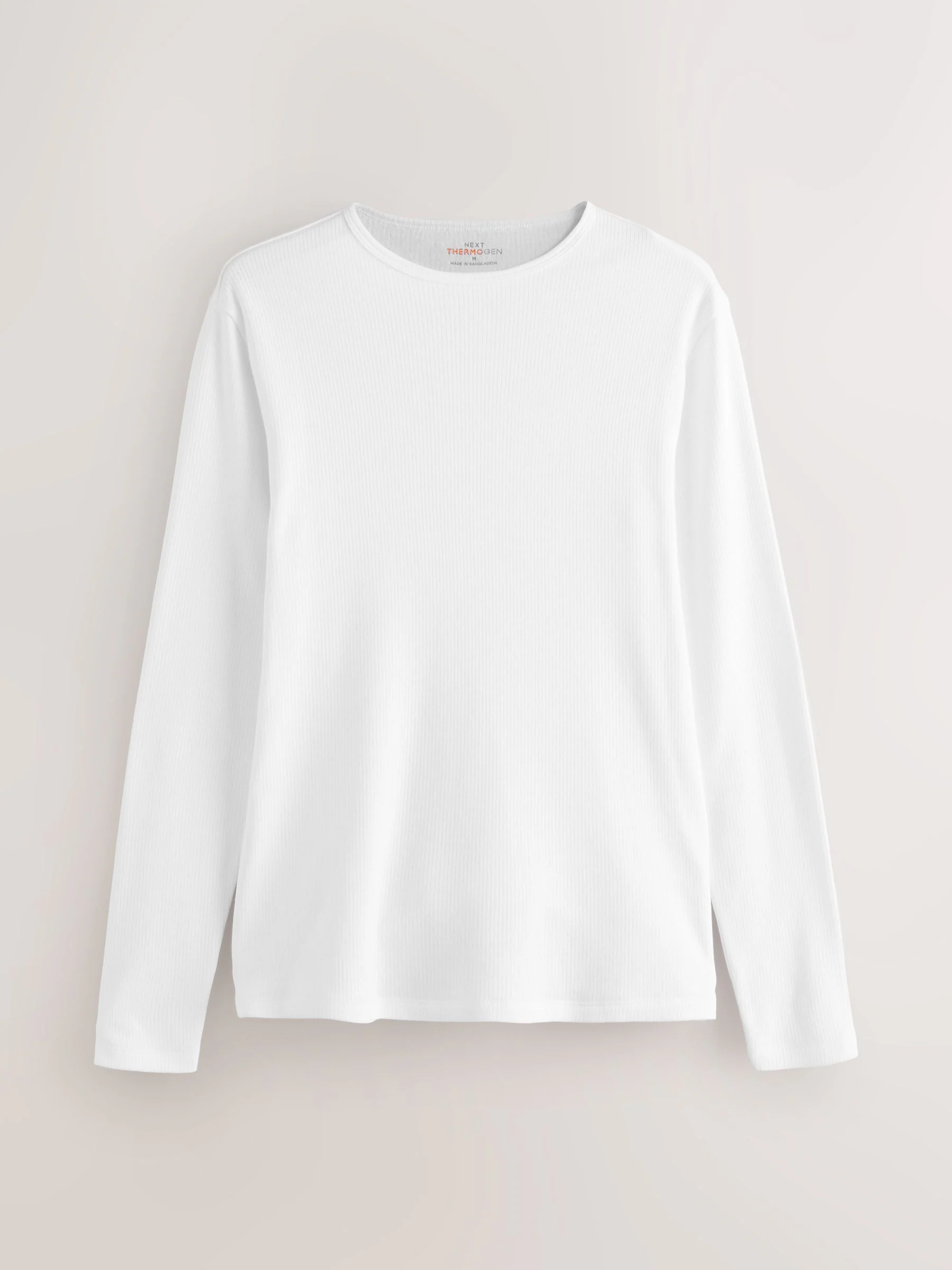 Wit - Verpakking van 2 - Thermogen Long Sleeve Top