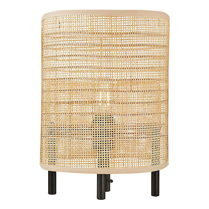 Lampe de table Jaffna E27 IP20 40W Ø25,2cm Nordlux naturel
