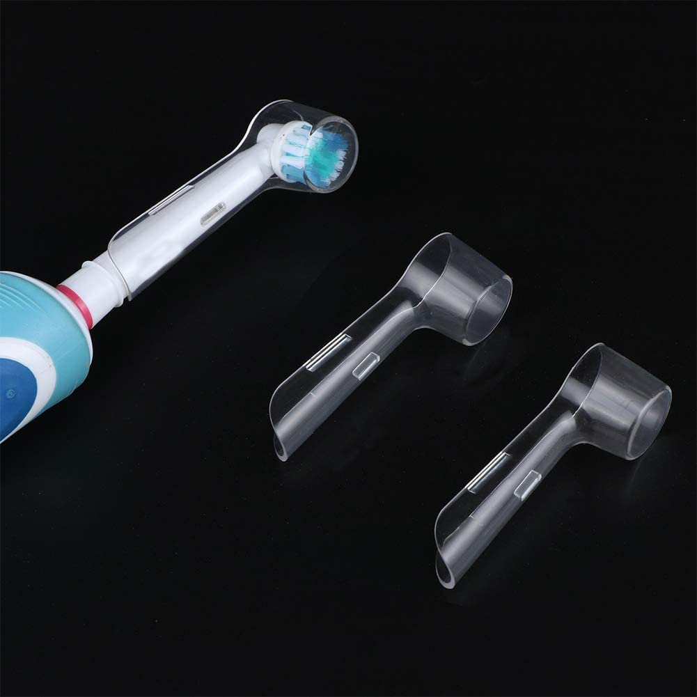 (6er Set) Reise Zahnbürsten Schutzkappe Hygiene Aufbewahrungsbox für Oral B Elektrische Zahnbürste