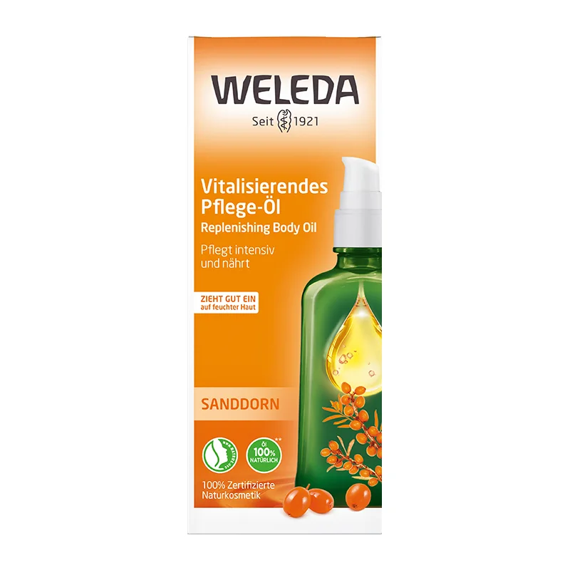 Sanddorn vitalisierendes Pflege-Öl, 100ml
