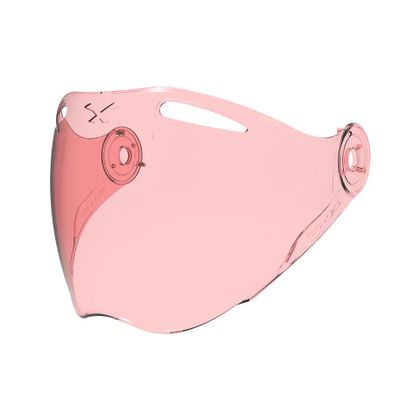 Ecran casque Nexx LONG VISORS - CLEAR PINK - Rose