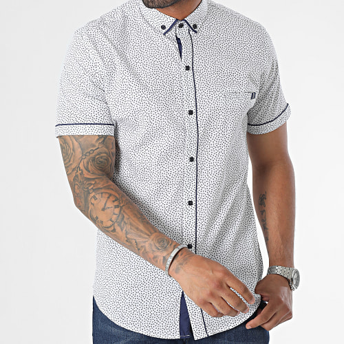 Chemise Manches Courtes Blanc