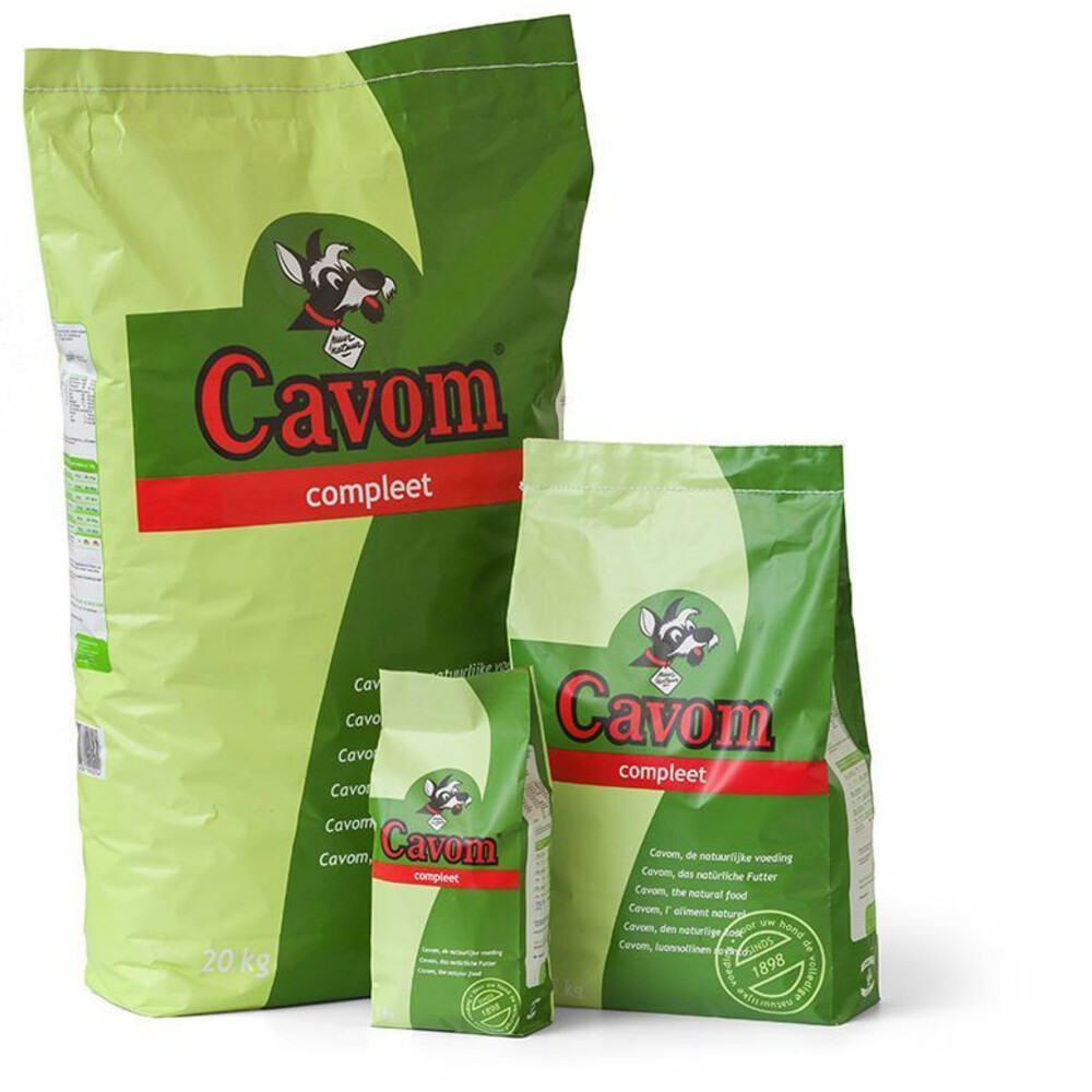 Cavom Compleet Hondenvoer Droog 20 kg