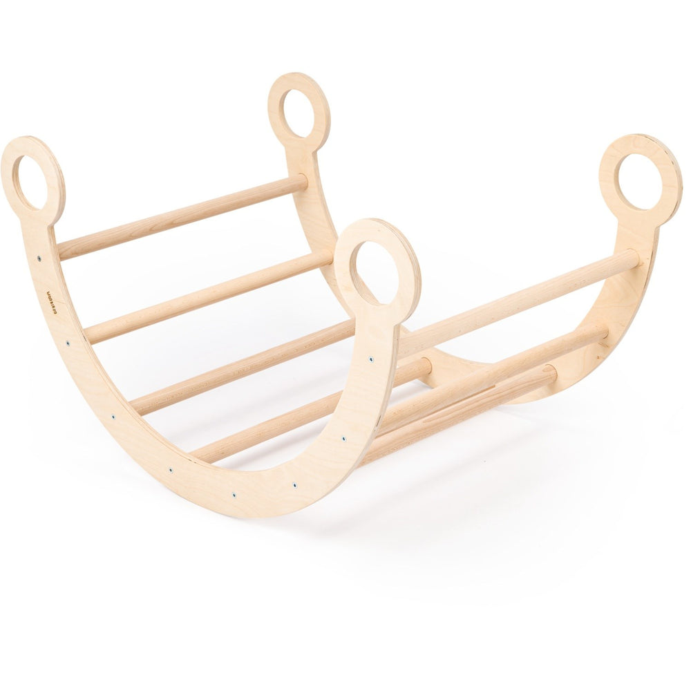 Køb Woobiboo Natural Montessori Wooden Rocker M