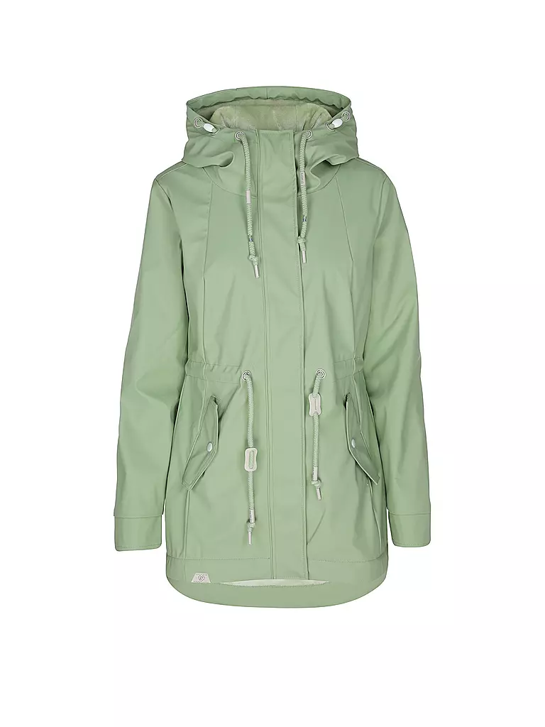 RAGWEAR Regenjacke MONADIS grün
