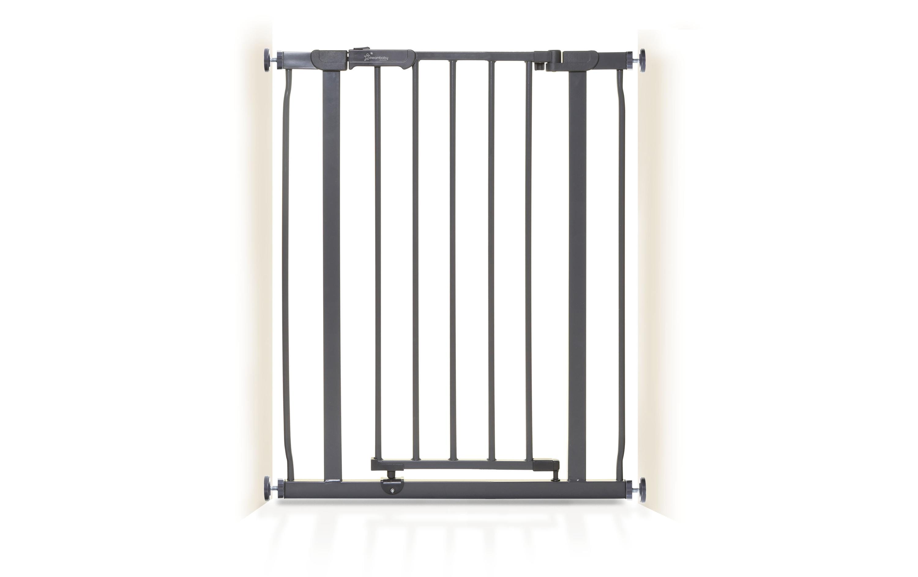 Türschutzgitter Ava Slimline Anthrazit 61 cm - 68 cmSicherheitsgitter passt für Durchgänge von 61 bis 68 cm