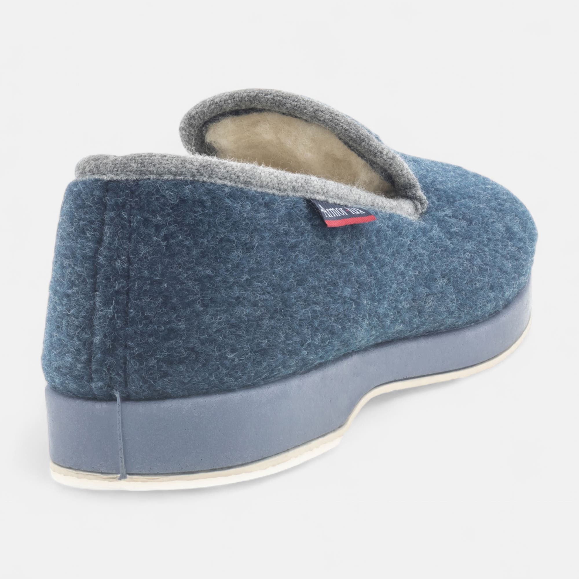 Charentaises Homme bleu