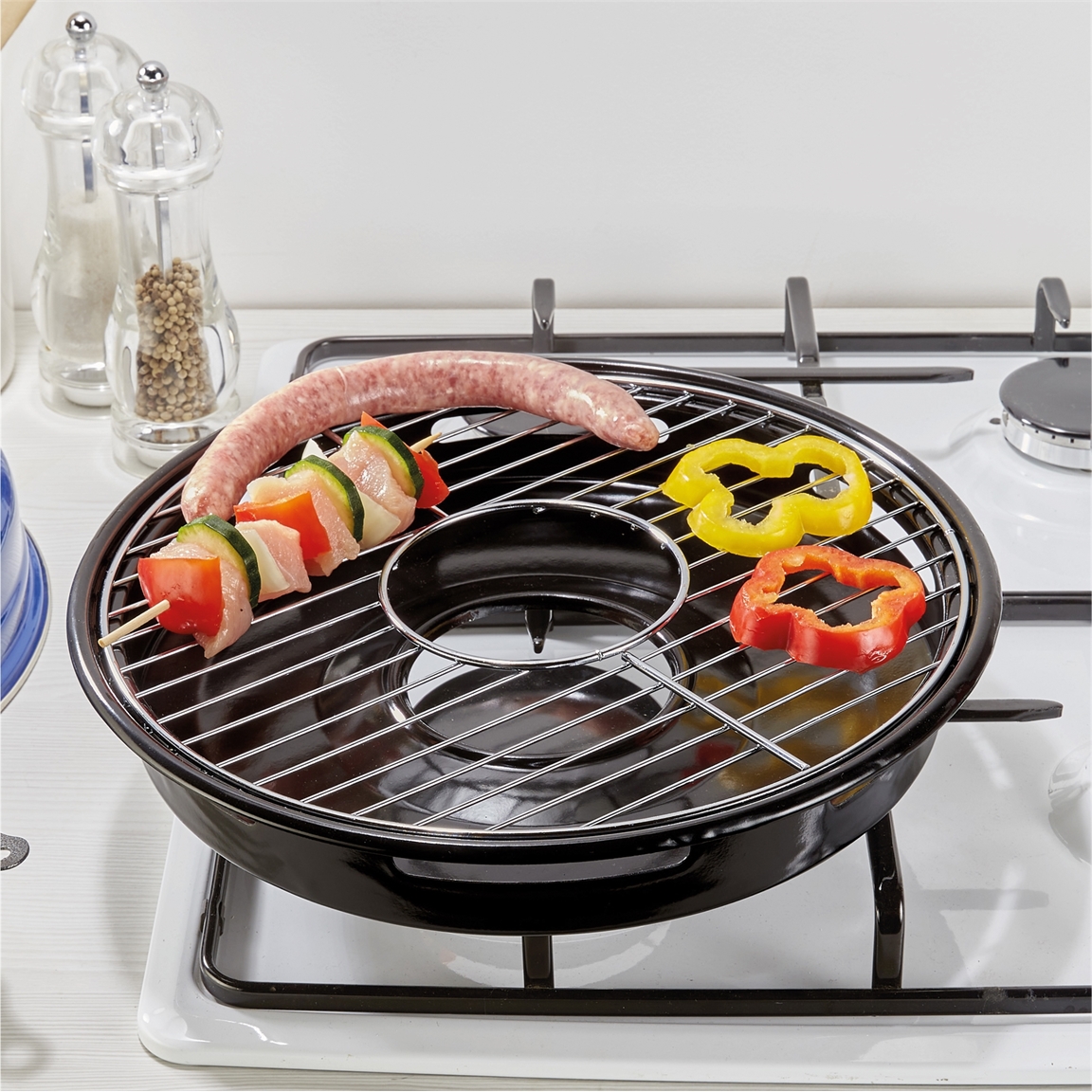 Barbecue pour gazinière