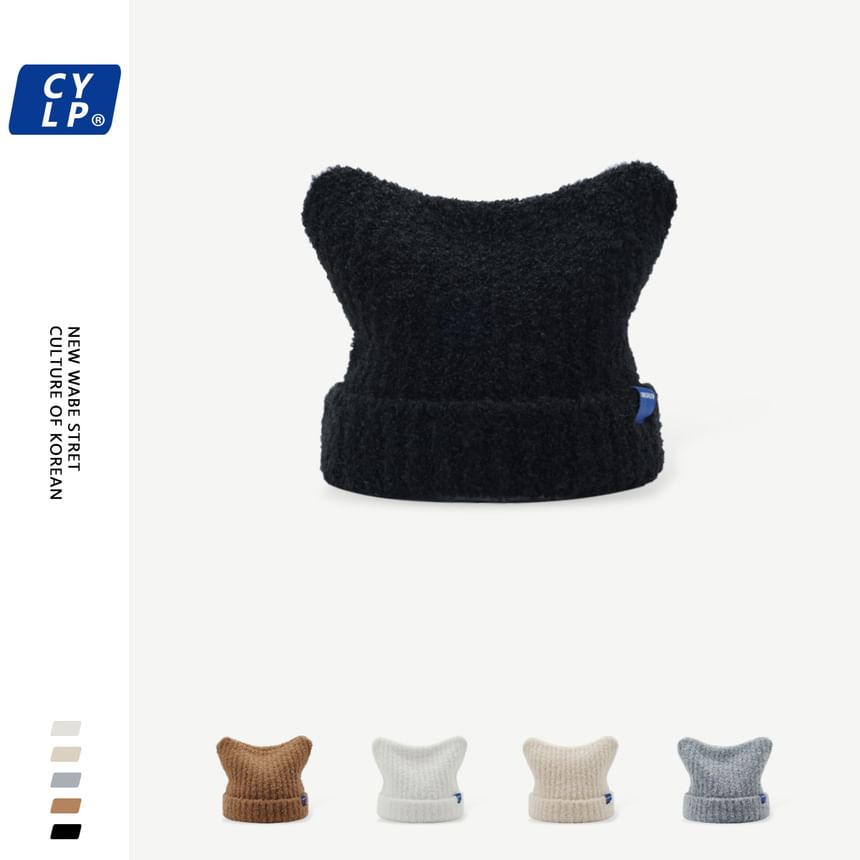HARPY - Gebreide muts met kattenoren