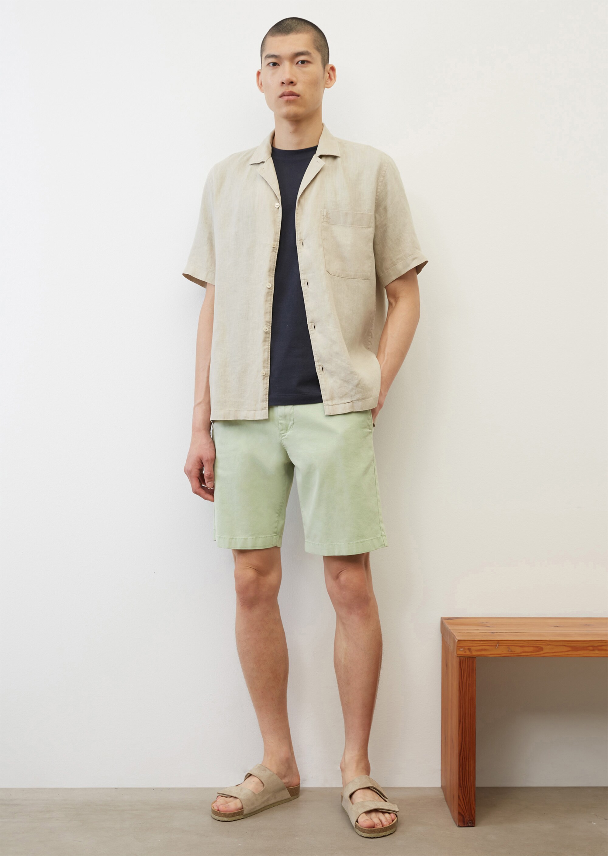Shorts Modell SALO aus Bio-Baumwolle-Mix