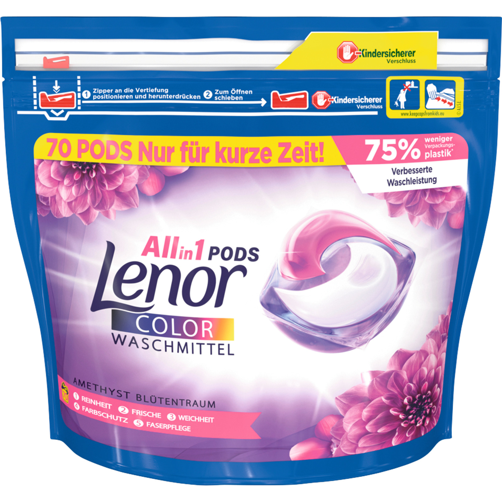 Lenor Pods Amethyst Blütentraum 70WG