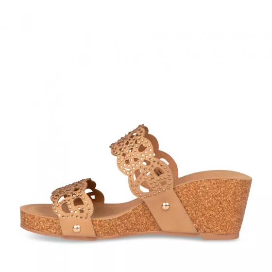 Mules COGNAC LADY GLAM