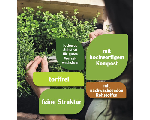 FloraSelf Nature turfvrije kruidengrond 10 L