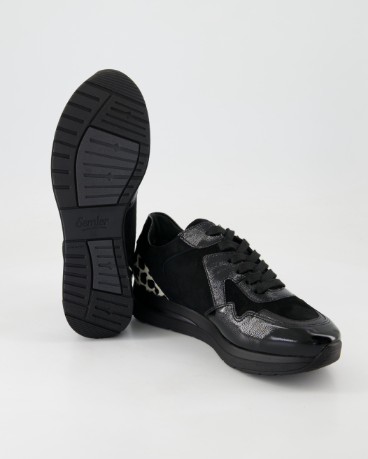 Semler Lilly Schnürschuhe in Schwarz