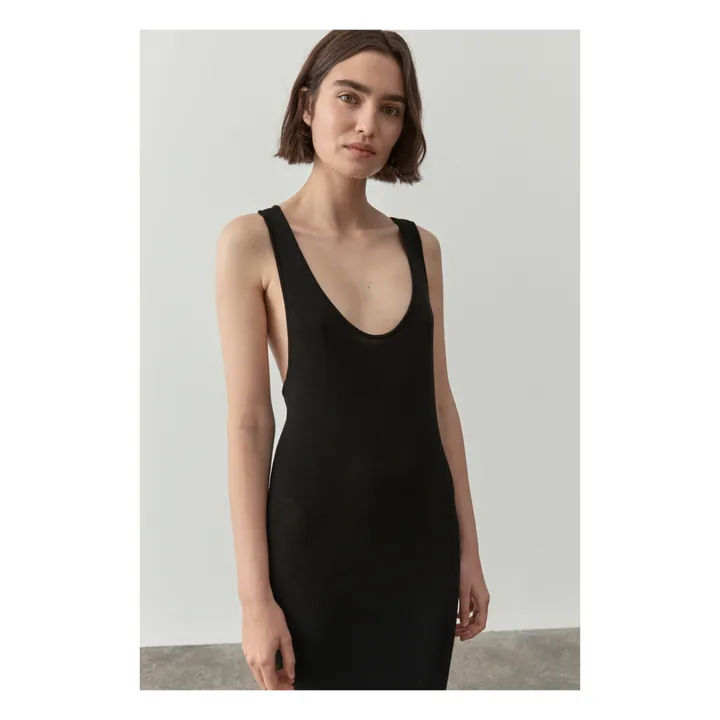 St Agni Robe Racer | Noir