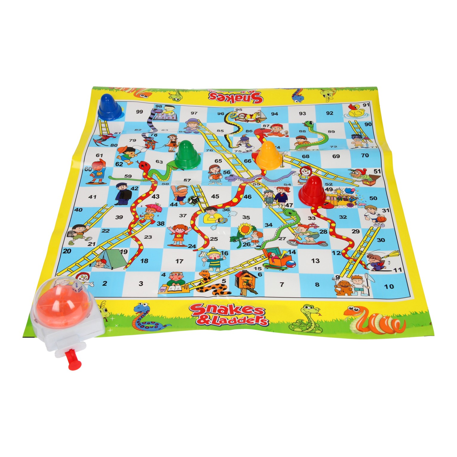Gezelschapsspel Slangen & Ladders