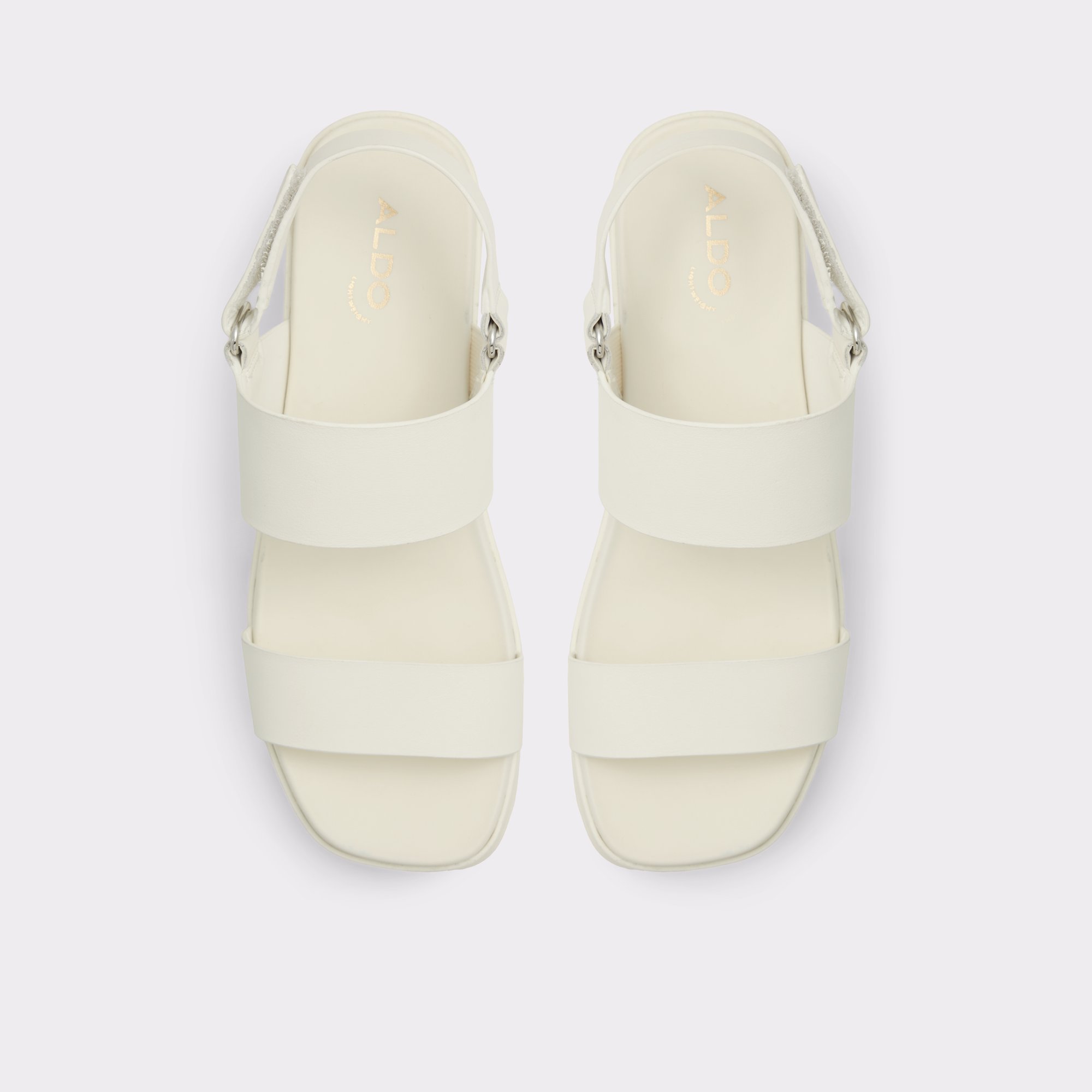 Thila White Women Platform sandals