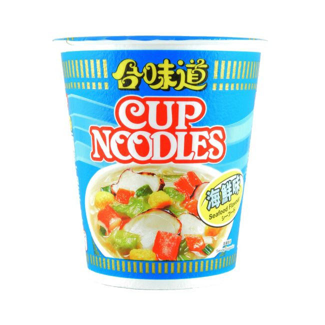 Nissin Cup Instant Noedels Zeevruchten Smaak 75g